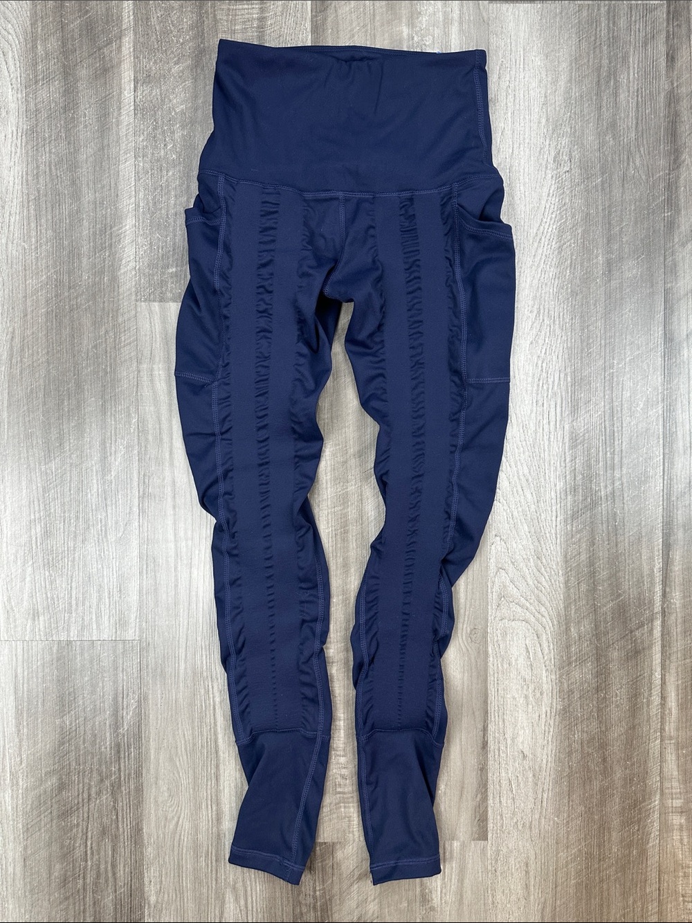 Sweetflexx High Rise Pockets Navy Resistance Leggings (NWOT) - 4